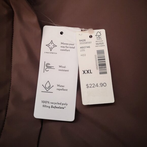 Reitmans NWT Ladies Peppercorn Hooded Zipper & Snap Closure Winter Coat - Picture 4 of 13